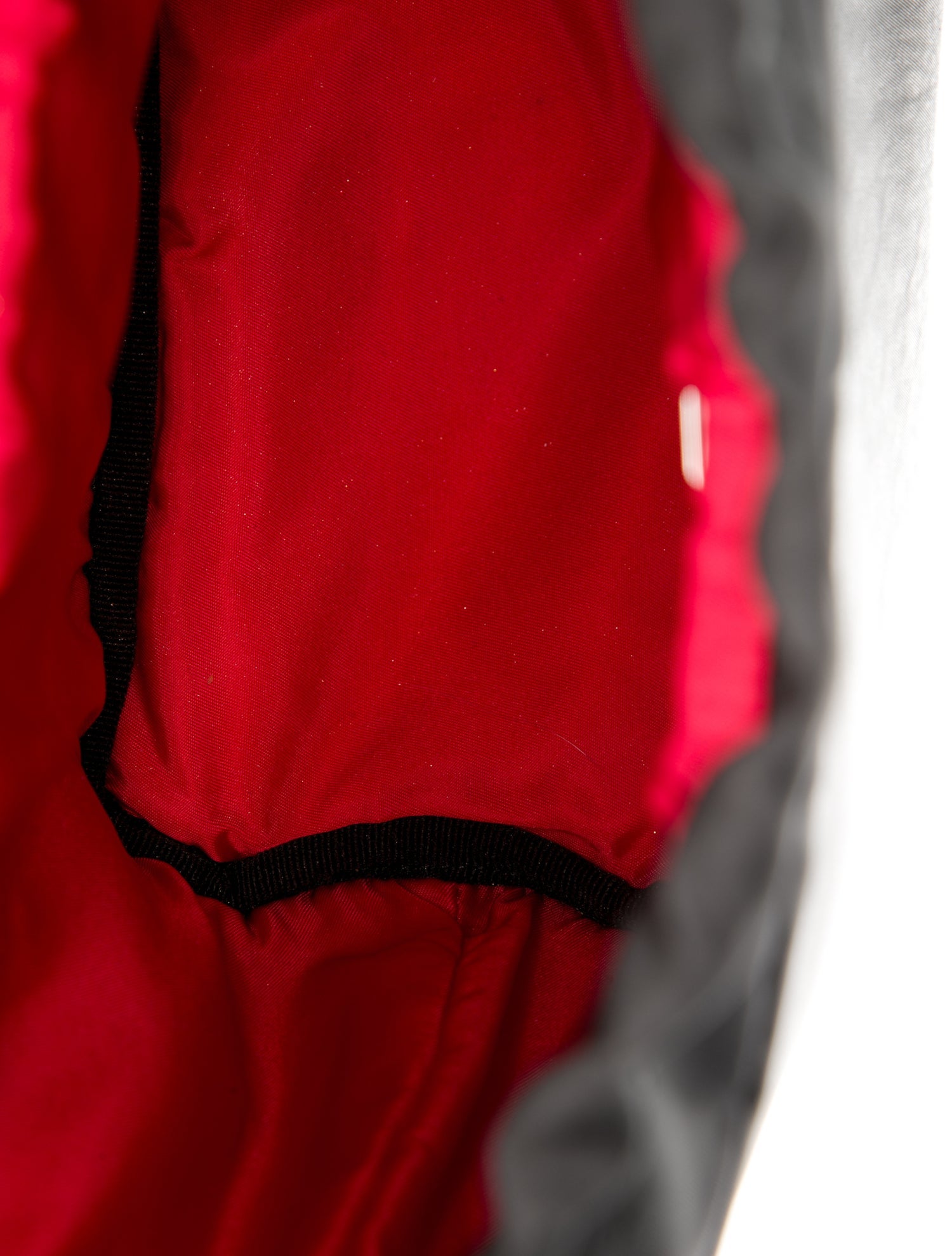 Prada Enameled Metal Triangle Cargo Pocket